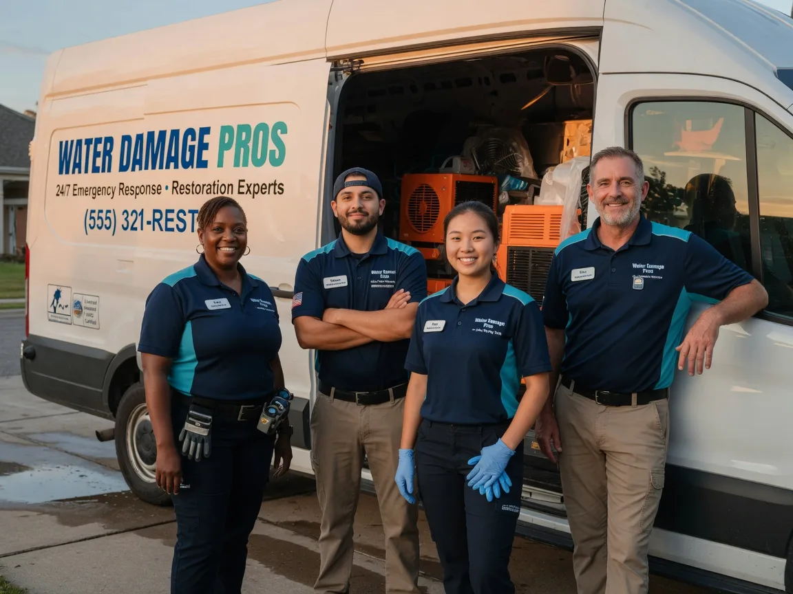 Water Damage Restoration company in Vidor, TX