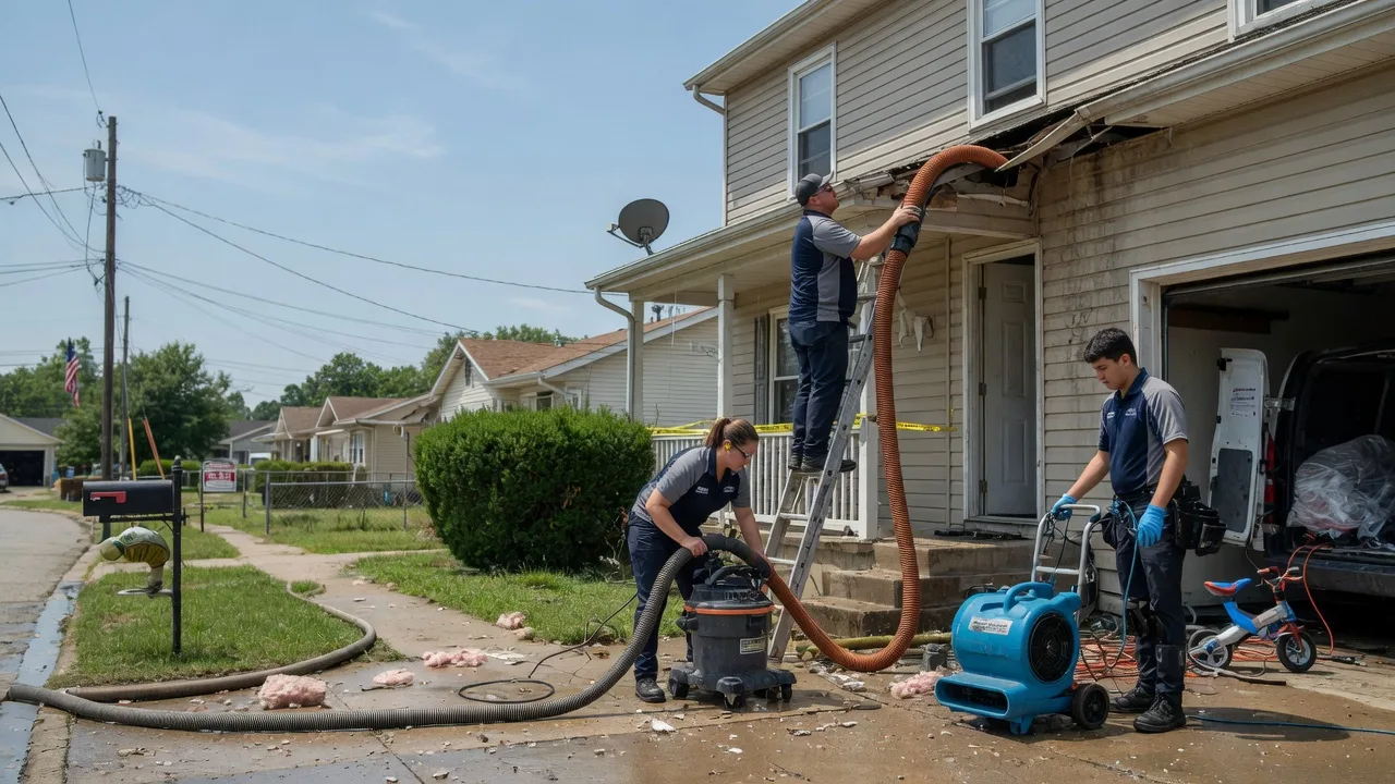 Water Damage Restoration in Vidor, TX near me